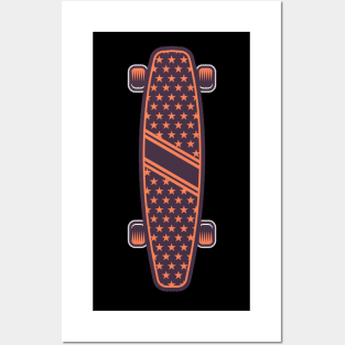 Longboarder Posters and Art